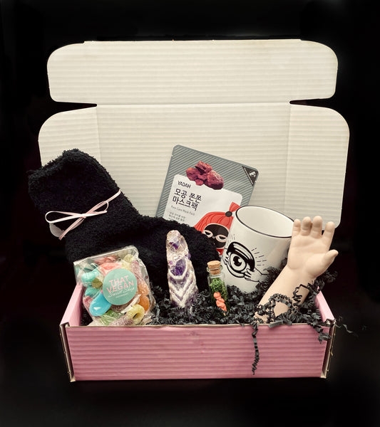 New - Self Care Packs for those with a love for the strange & unusual.