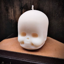 Load image into Gallery viewer, Doll Skull Candle - British Rose