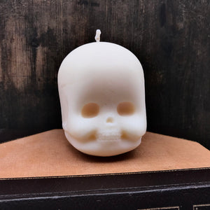 Doll Skull Candle - British Rose