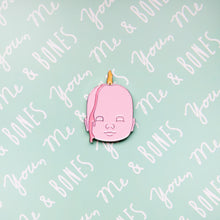 Load image into Gallery viewer, Enamel Pin - Doll Head Candle