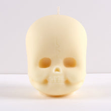 Load image into Gallery viewer, Doll Skull Candle - British Rose