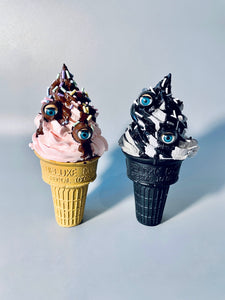 Eyeball Ice Cream Sculptures