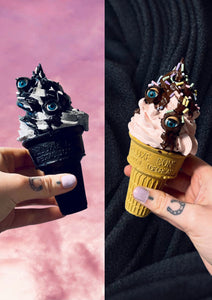 Eyeball Ice Cream Sculptures
