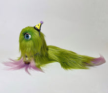 Load image into Gallery viewer, Slug In A Wig - Medium- Surreal Pastel Sculpture