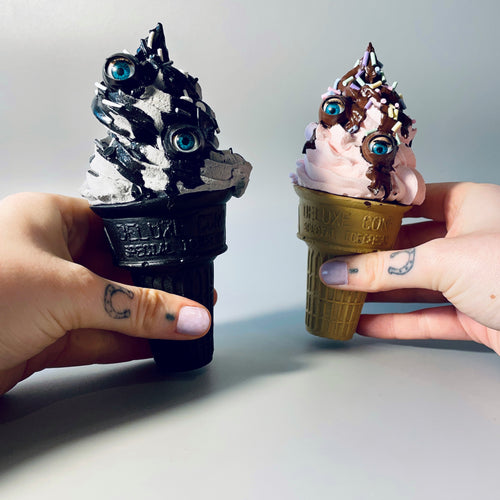 Eyeball Ice Cream Sculptures