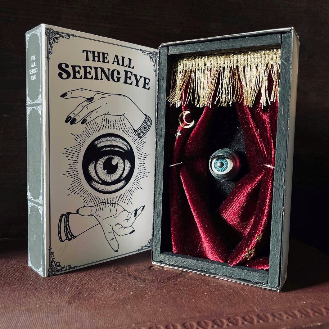 The All Seeing Eye- Fortune Teller Matchbox Diorama