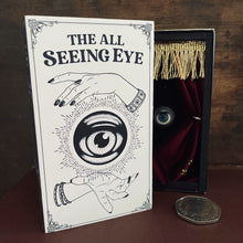 Load image into Gallery viewer, The All Seeing Eye- Fortune Teller Matchbox Diorama