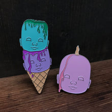 Load image into Gallery viewer, Enamel Pin - Doll Head Candle